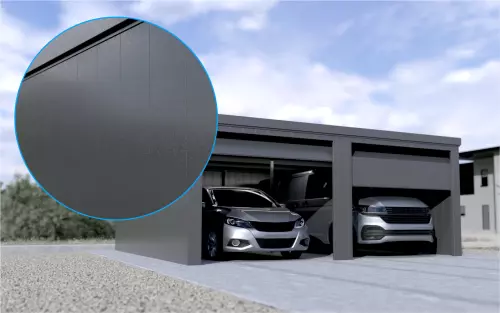 Doppelgarage STARK SUPER 2²´² L-C9 [Lackiert]