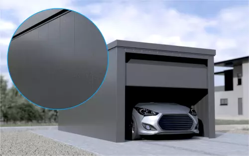 Einzelgarage STARK SUPER 1²´² L-C9 [Lackiert]