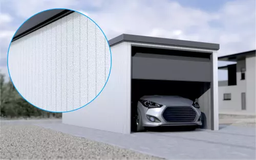 Einzelgarage STARK SUPER 1²´² P-T10 [Verputz]