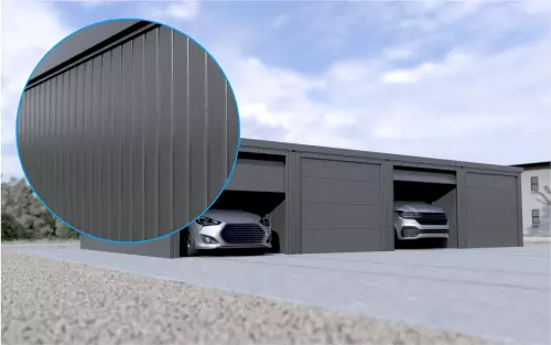 Reihengarage STARK SUPER 1²´² L-T10 [Lackiert]