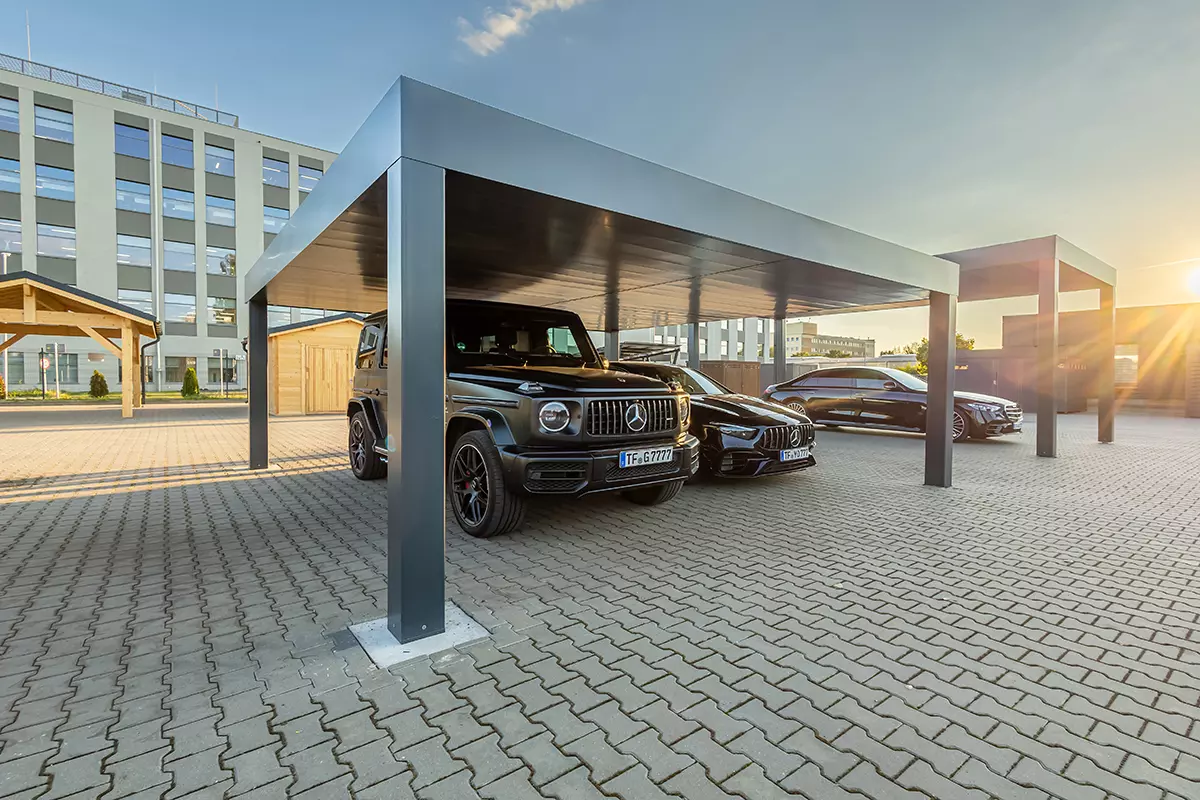 Carport STARK: Massive Stärke