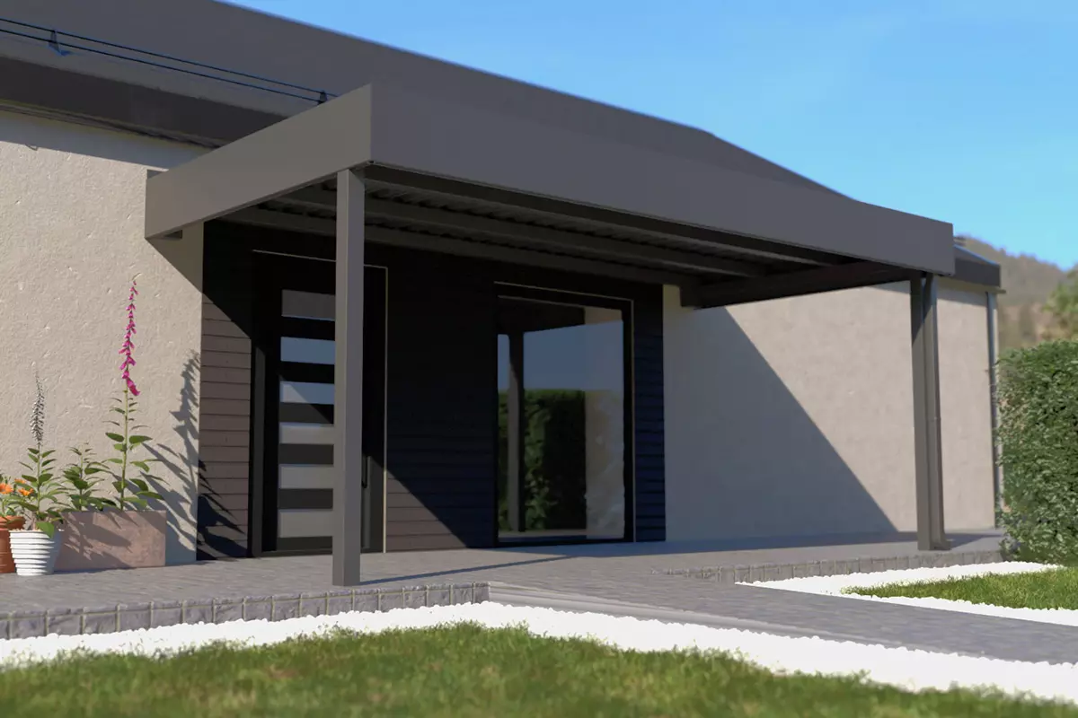 Eingangsüberdachung STUK: Design Galerie & Ideen