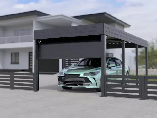 Carports mit Garagentoren