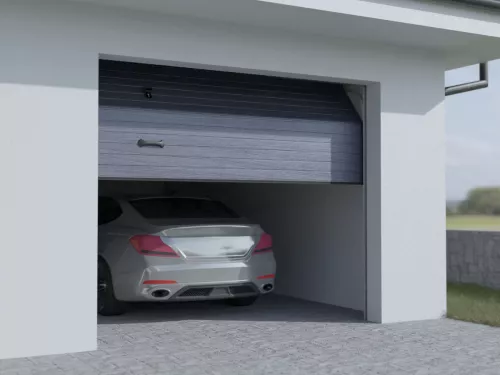 Sektionaltore „L“ – für niedrige Sturzhöhe mit Torsionsfeder hinten